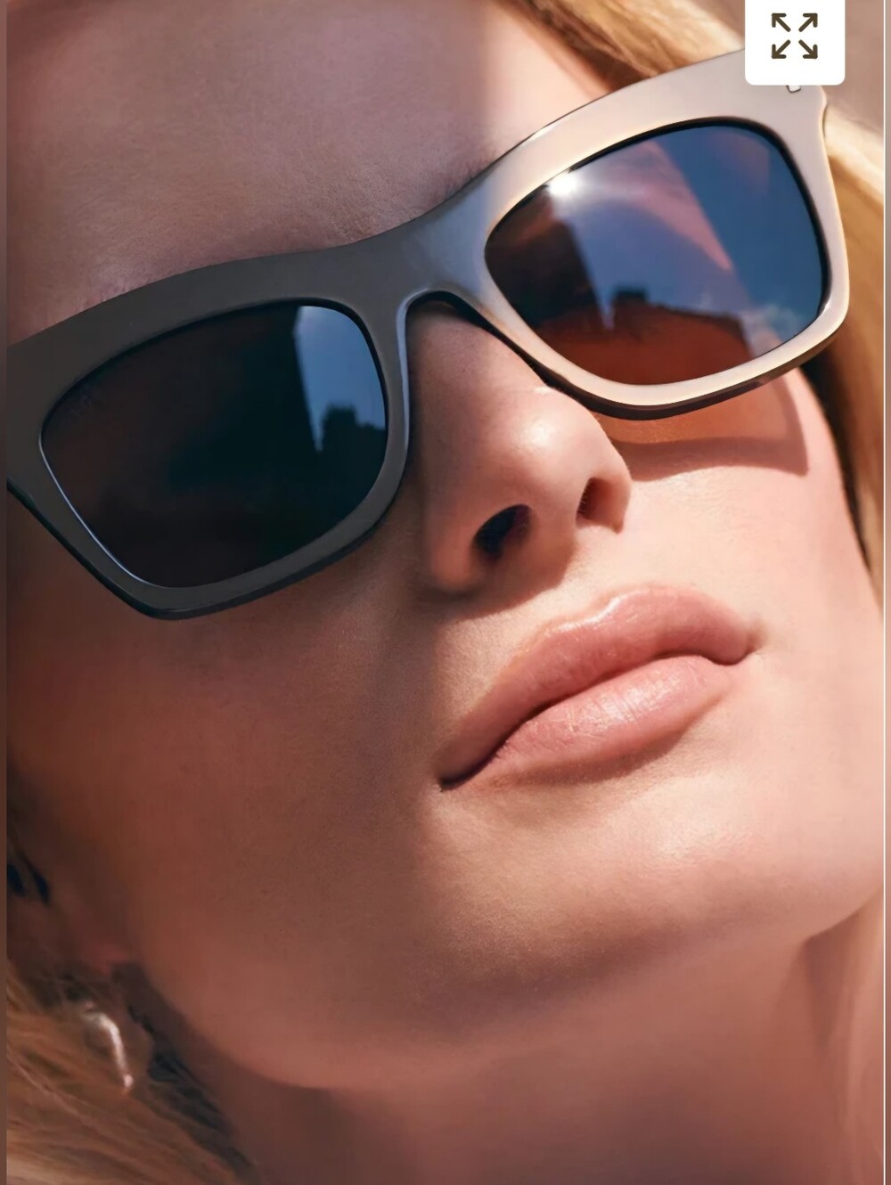 NEW DIFF women's bradley sunglasses in moscow mule brown